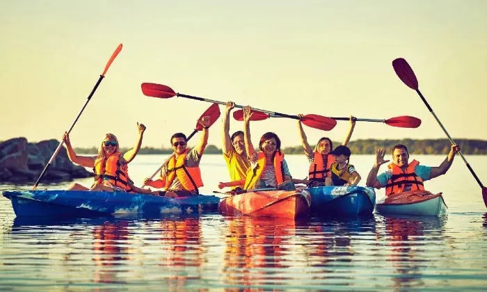 1-Hour self-guide canoe trip along the Knysna Lagoon