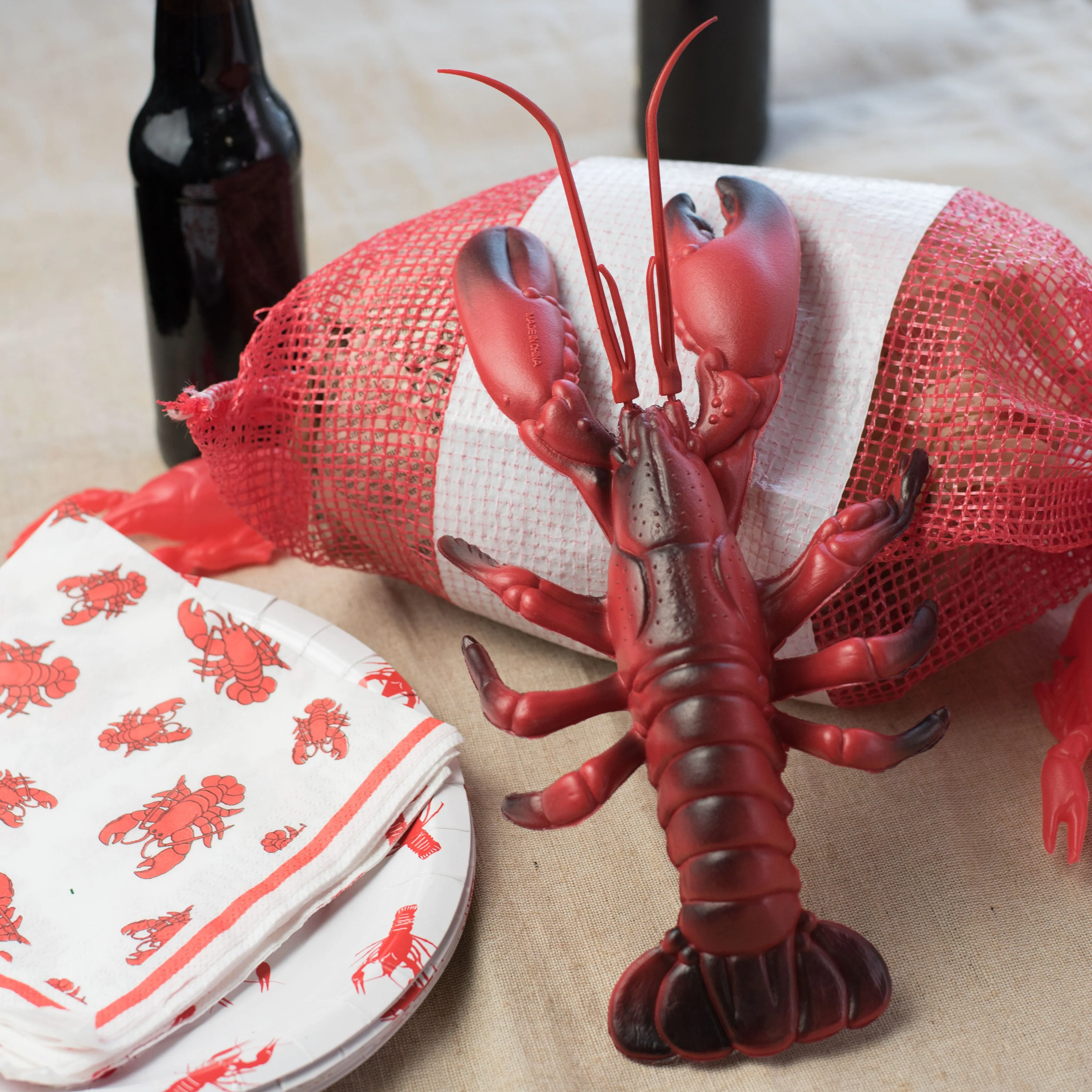 12" Plastic Crawfish-Lobster