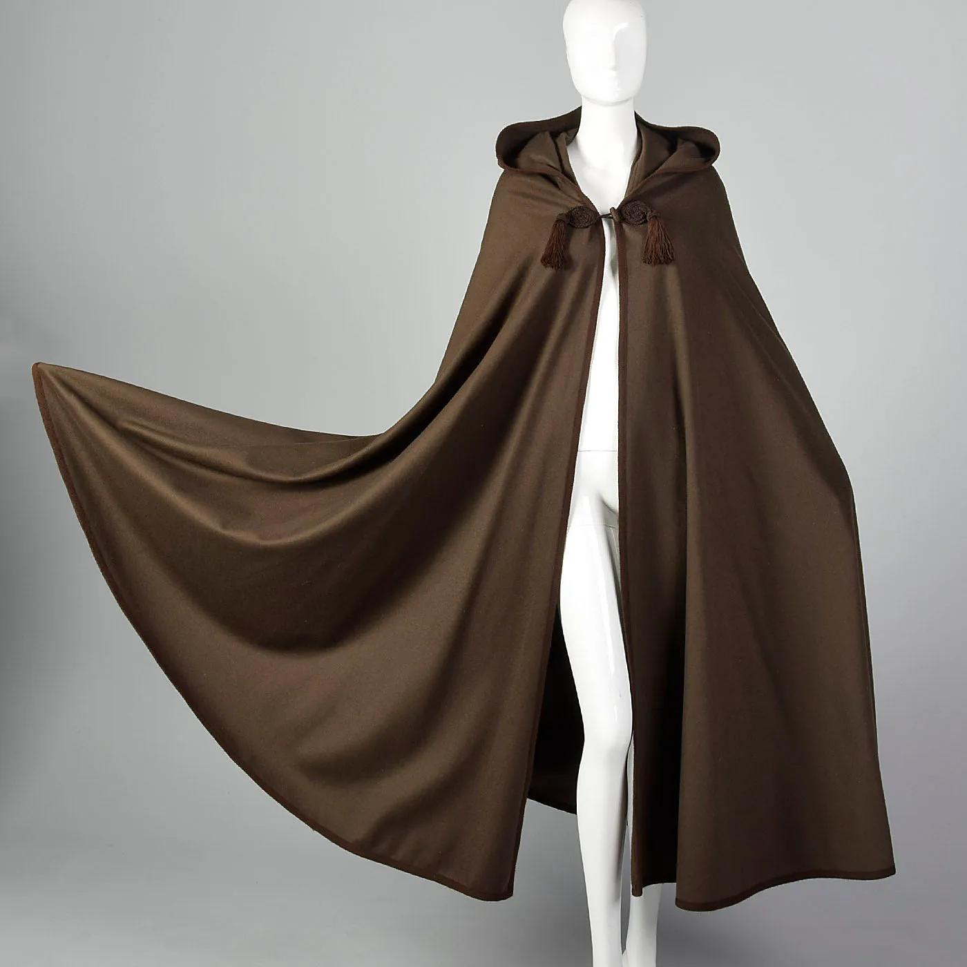 1976 Yves Saint Laurent Russian Collection Hooded Cape