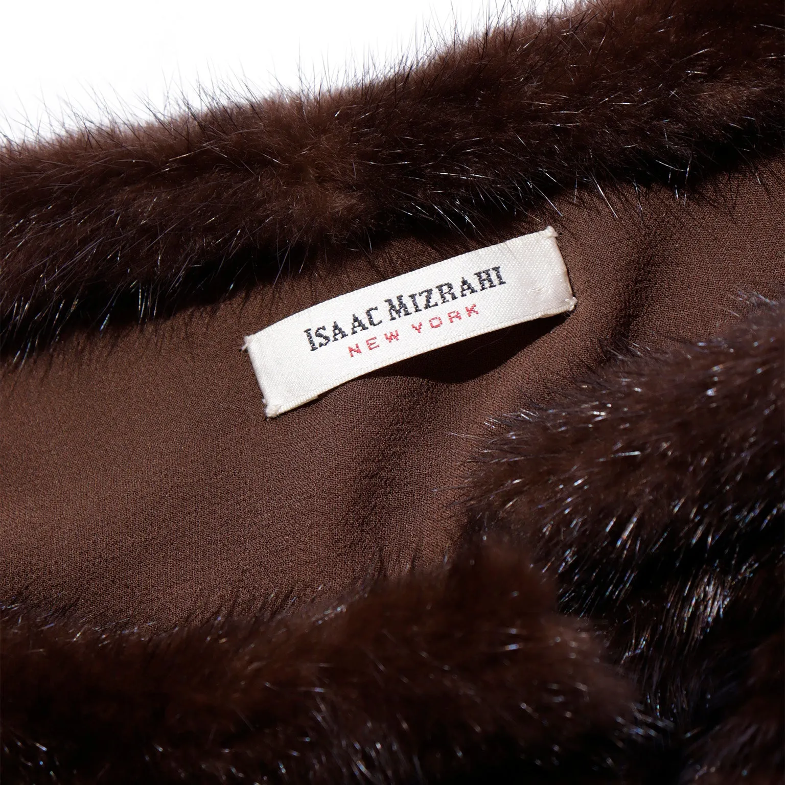 1990s Isaac Mizrahi Fur Capelet With Sleeves