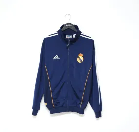 1999/00 REAL MADRID Vintage adidas Football Jacket Track Top (M) Raul Carlos Era