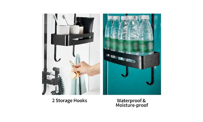 2 Tiers Over The Door Shower Caddy