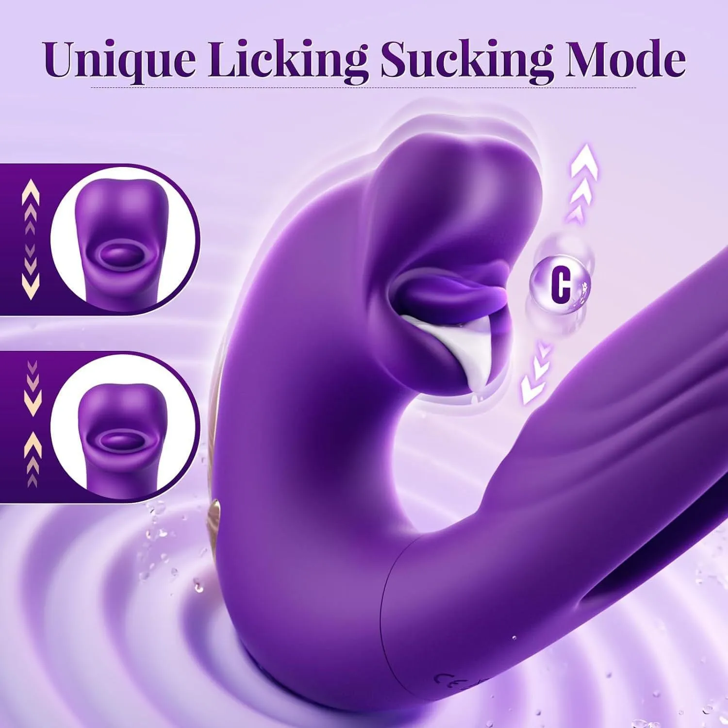 3-in-1 Hollow Stick Vibrator