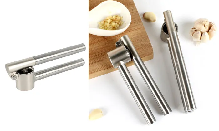 304 Stainless Steel Garlic Press