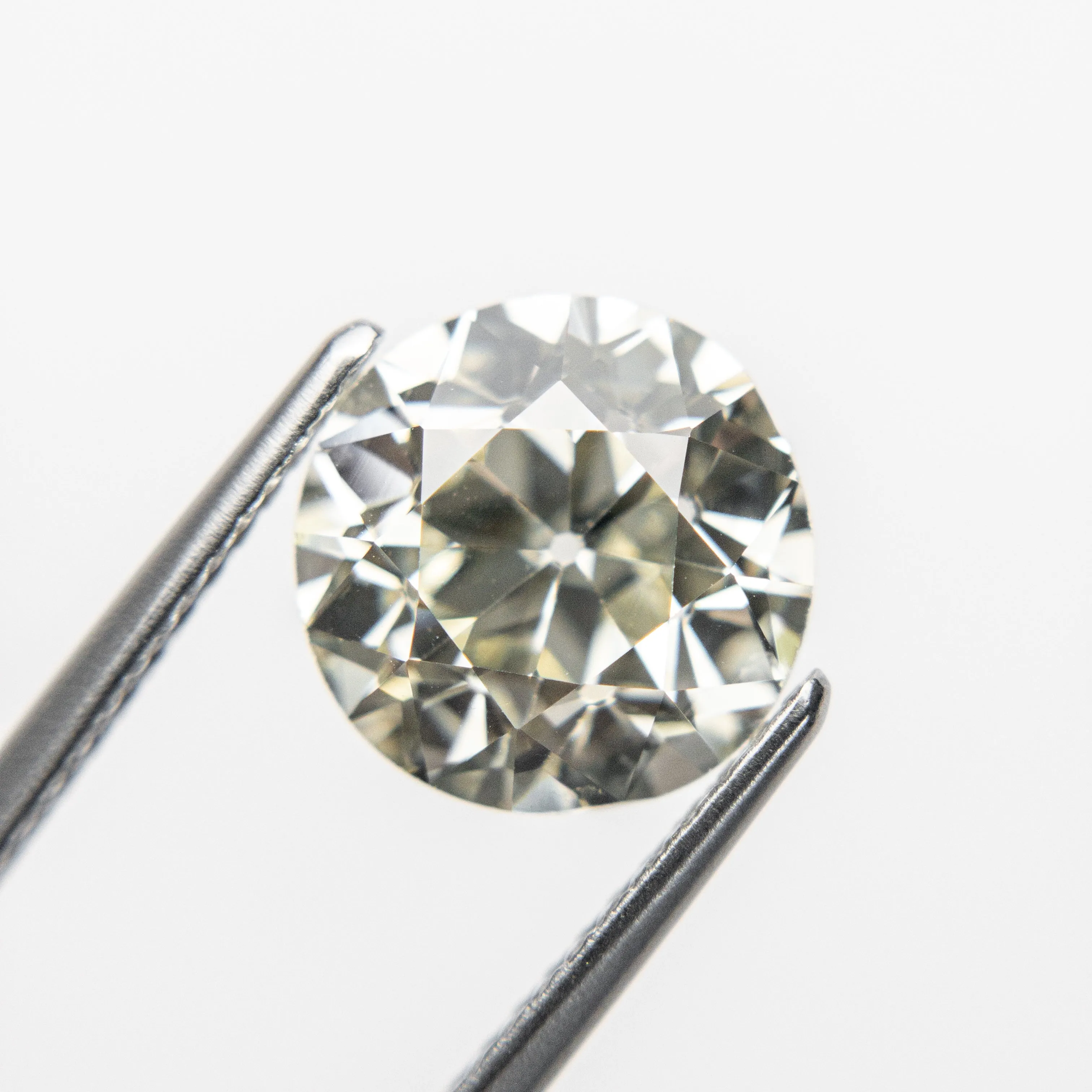 3.13ct 9.20x8.99x5.89mm VS1 Cape (U-V) Antique Old European Cut 18887-02