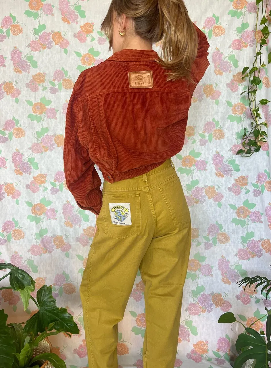 90's Caramel Denim Pants