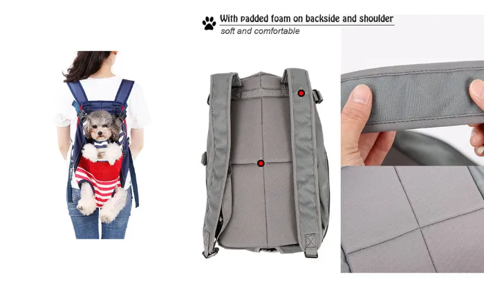 Adjustable Dog Backpack