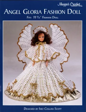 Angel Gloria Fashion Doll Crochet Pattern Leaflet