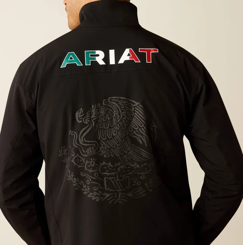 Ariat Men's Black Mexico Pioneer StretchShell Jacket 10054234