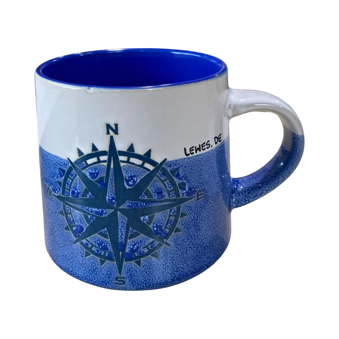 ARTISAN MUG - COMPASS ROSE - LEWES