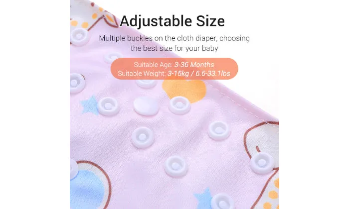 Baby Cloth Diapers Pack of 6