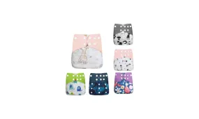 Baby Cloth Diapers Pack of 6