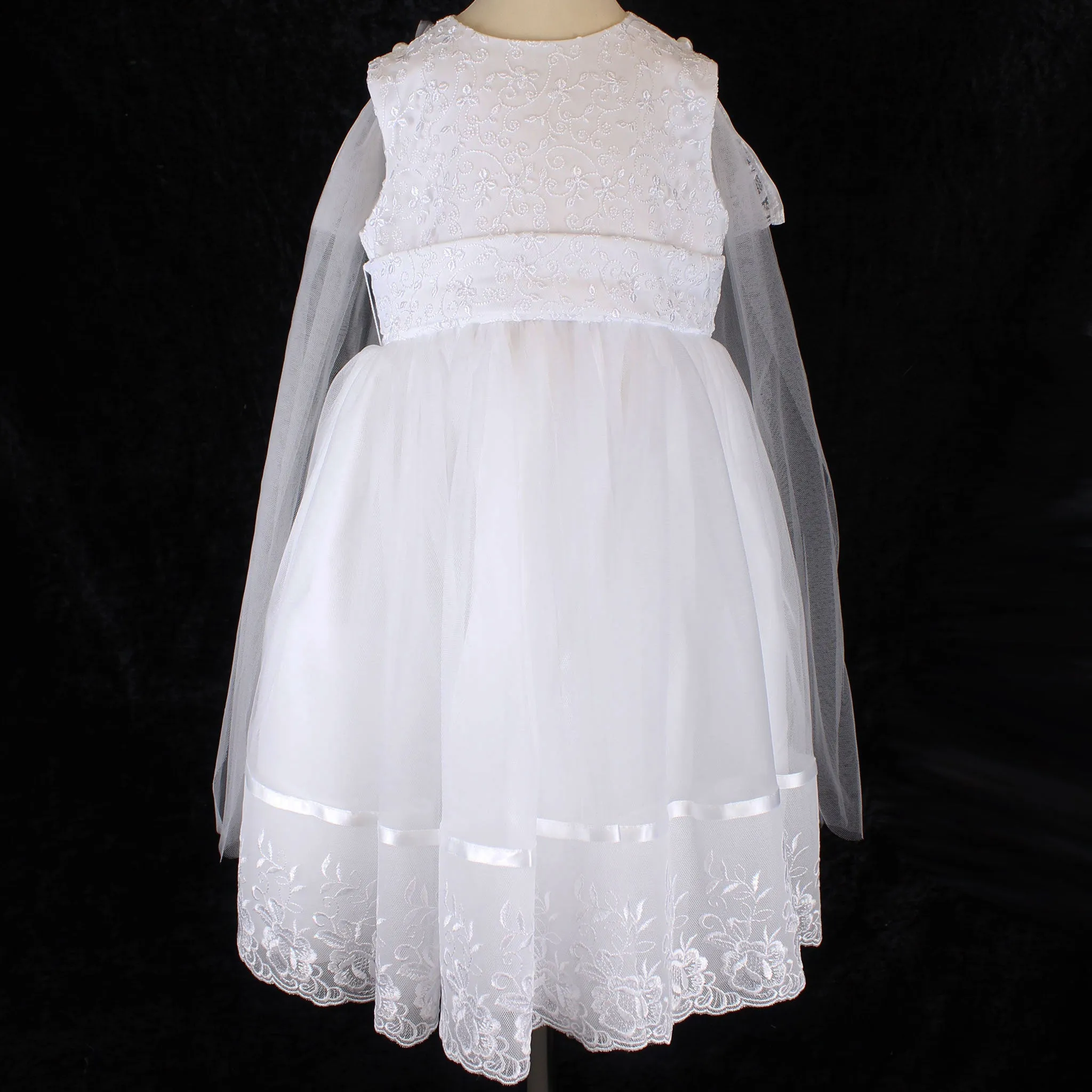 Baby Girls Christening/Occasion Dress with Cape