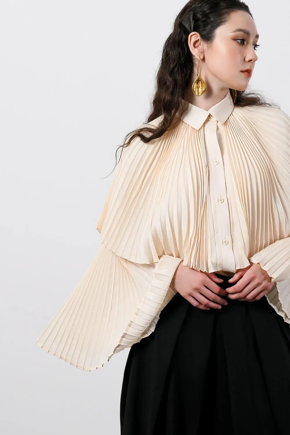 Bailey Pleated Top