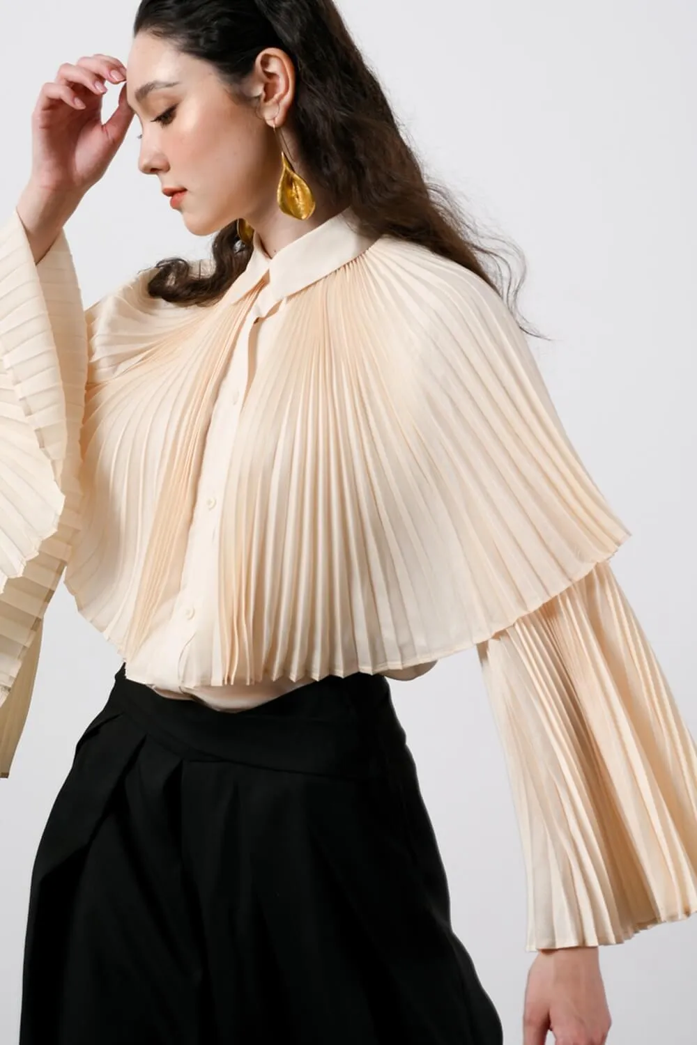 Bailey Pleated Top