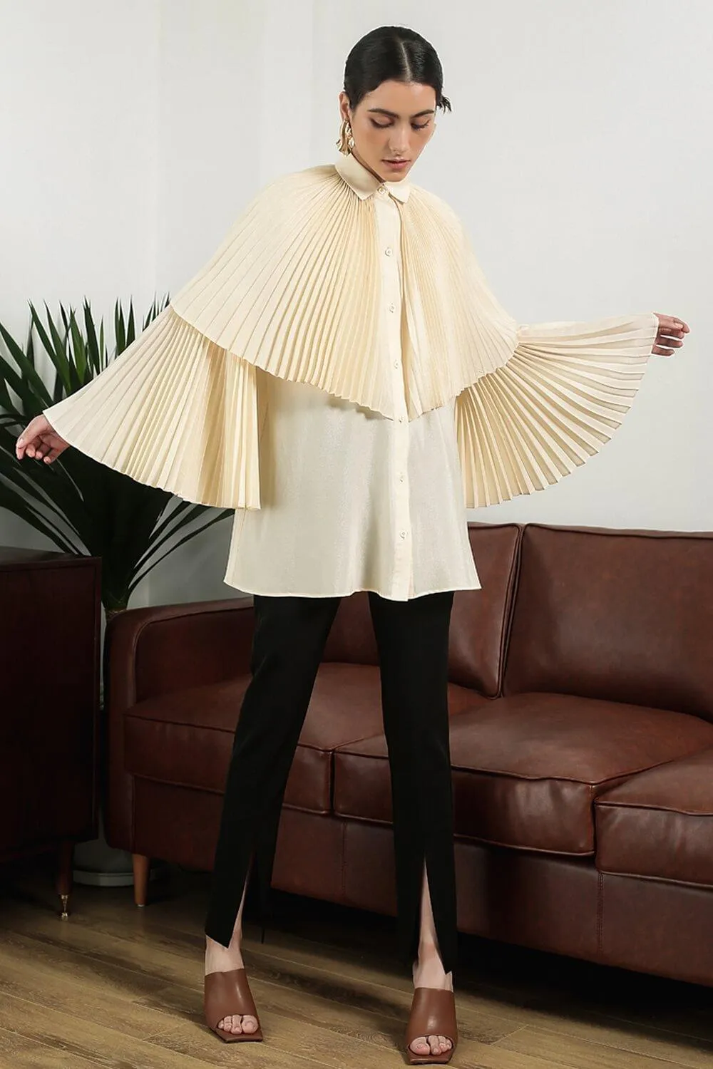 Bailey Pleated Top