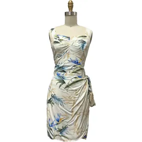 Bamboo Paradise Cream Sarong Dress