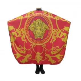 Barber Cape Red Versace