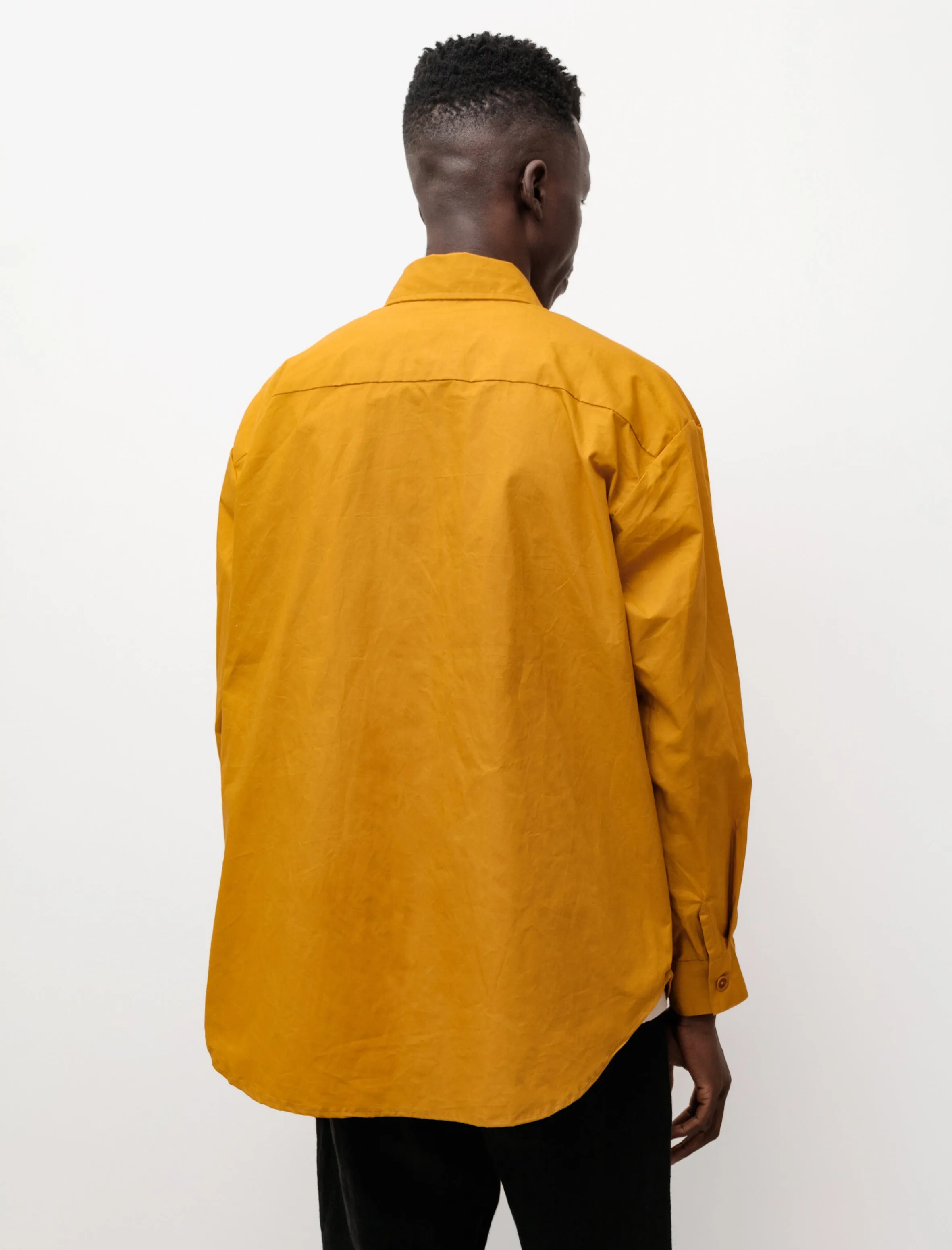 Big Shirt British Waxed Cotton Yellow