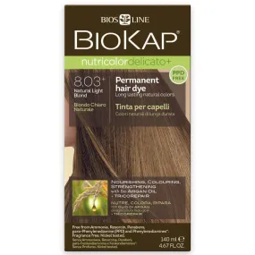 Biokap Delicato 8.03 Natural Light Blond Gentle Dye 140mL