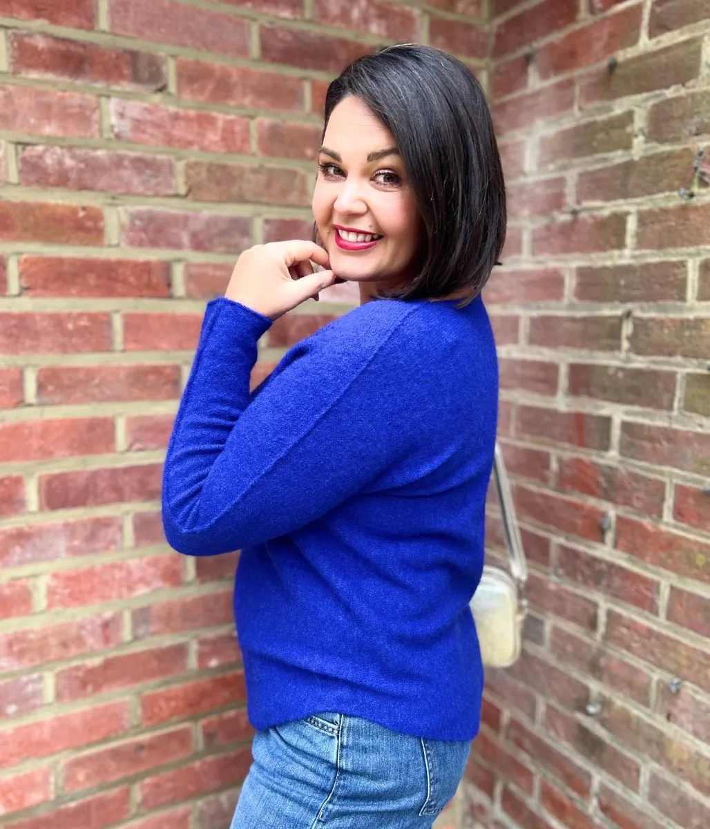 Blue Super Soft Ria Jumper