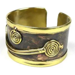 Brass Swirl Cuff Brass Images