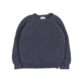 Buho Navy Soft Knit Sweater (Jumper)