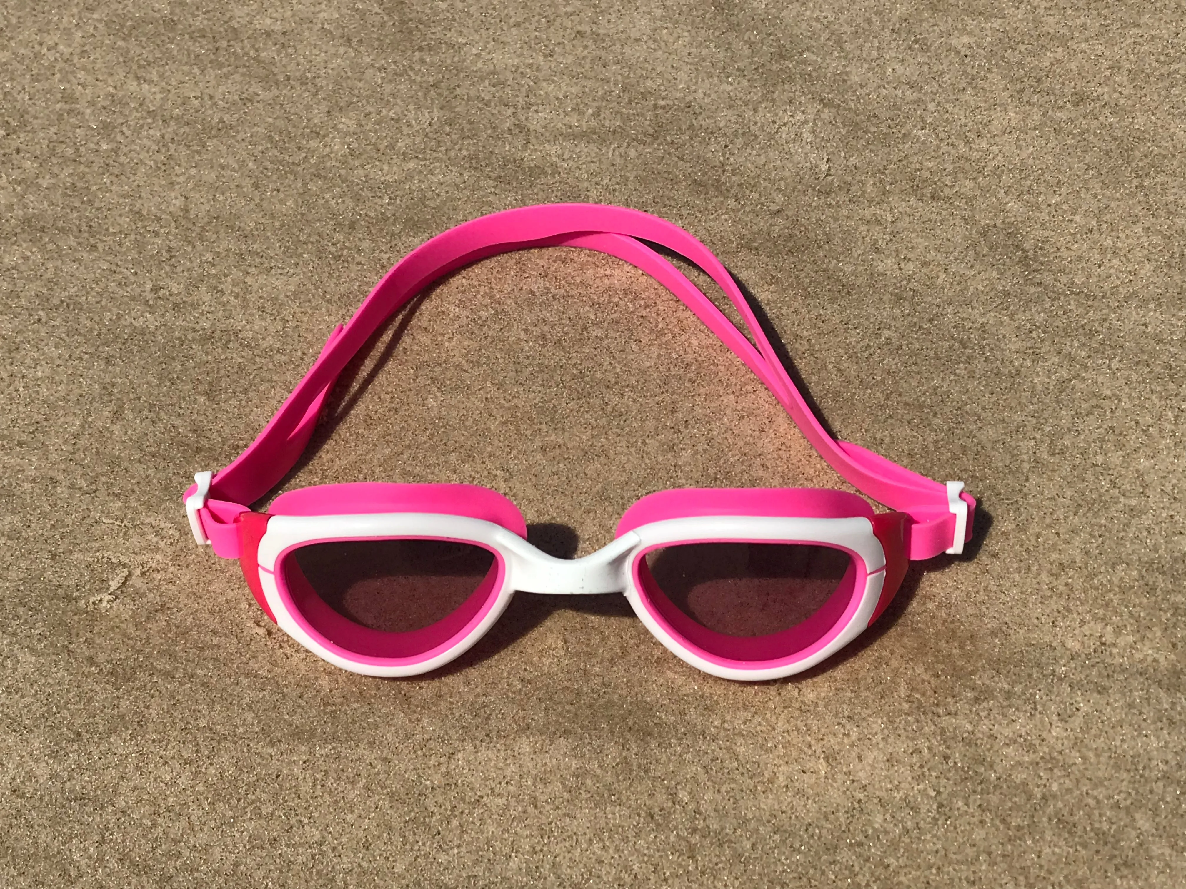 Byron Swim Goggles Pink Mirror