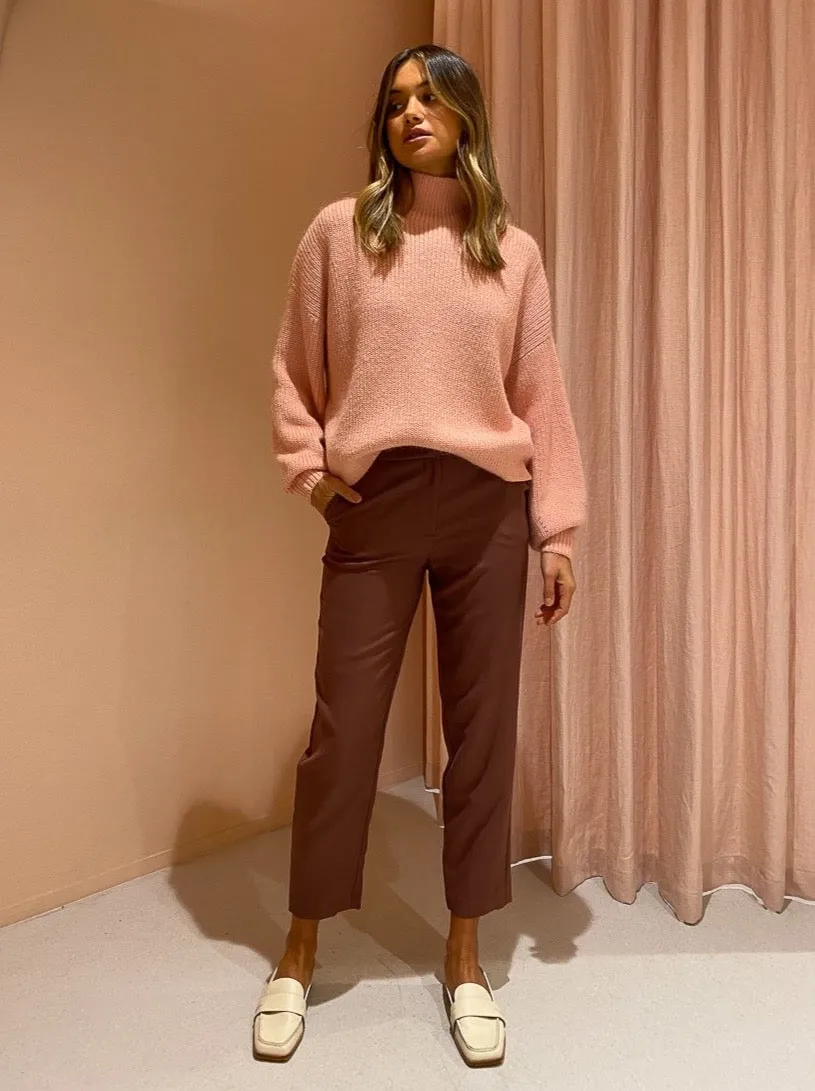 Camilla and Marc Tanami Knit Jumper in Dusty Pink