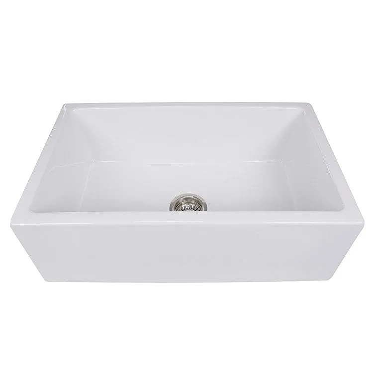 Cape 30" Italian Single Bowl Fireclay Sink