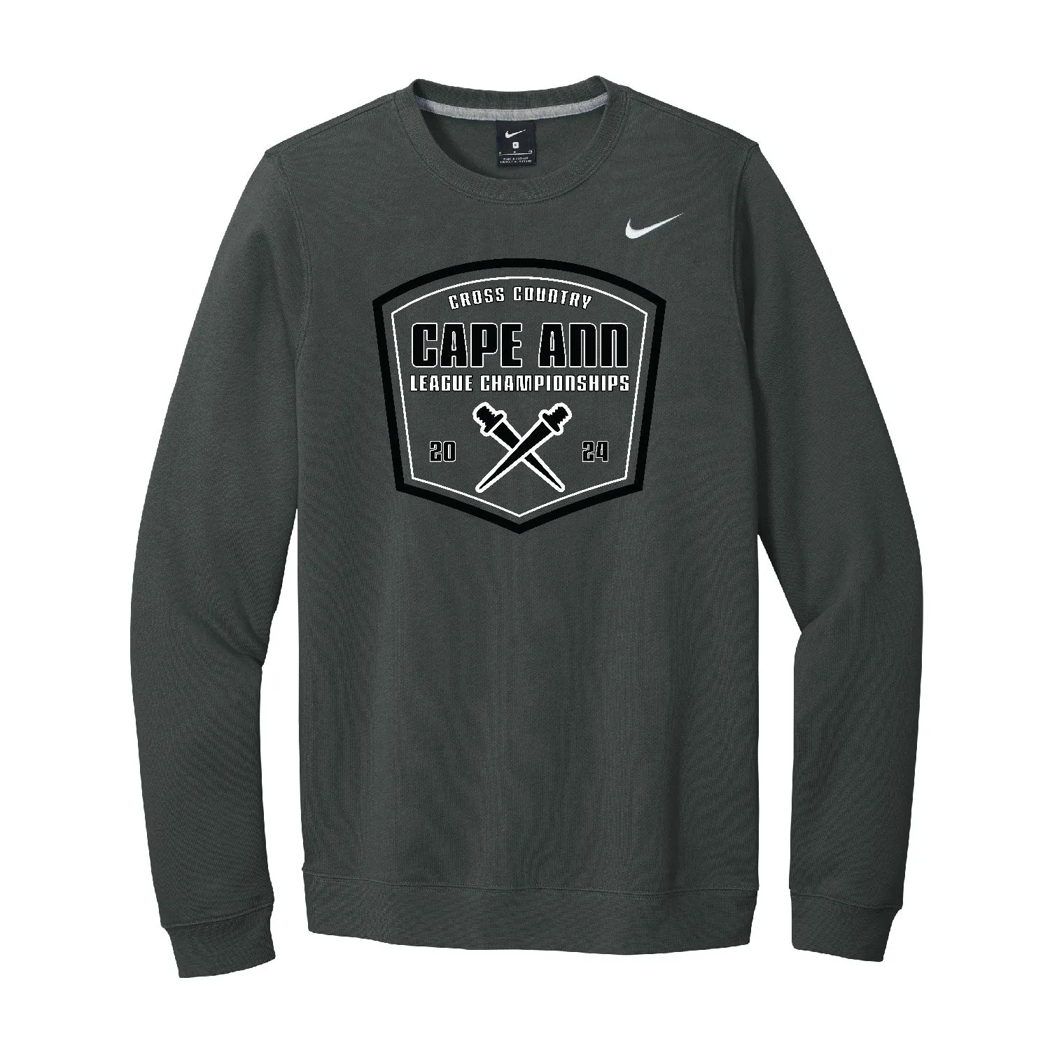 Cape Ann XC Championships - Nike Club Fleece Crew - (CJ1614)