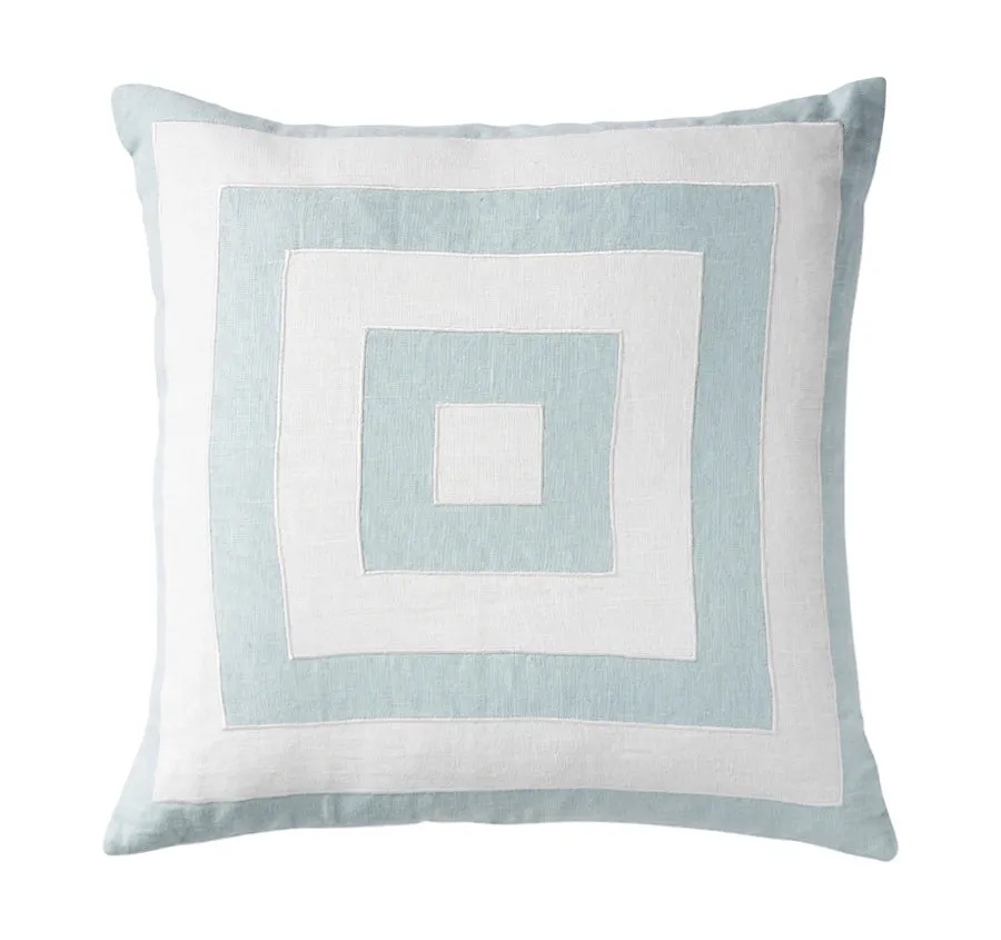 Cape Cod Mirage 50x50cm Filled Cushion Powder Blue