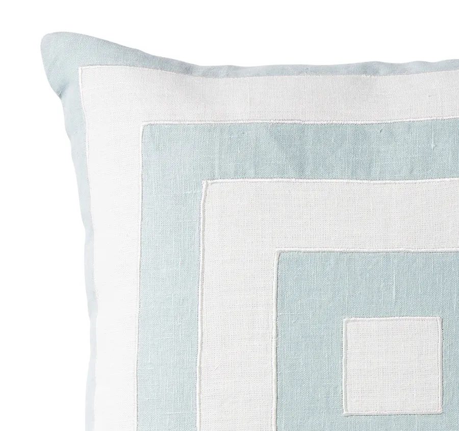 Cape Cod Mirage 50x50cm Filled Cushion Powder Blue