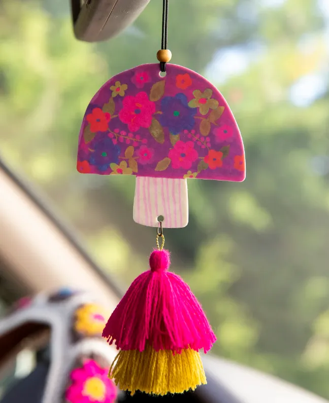 Car Air Freshener - Purple Mushroom