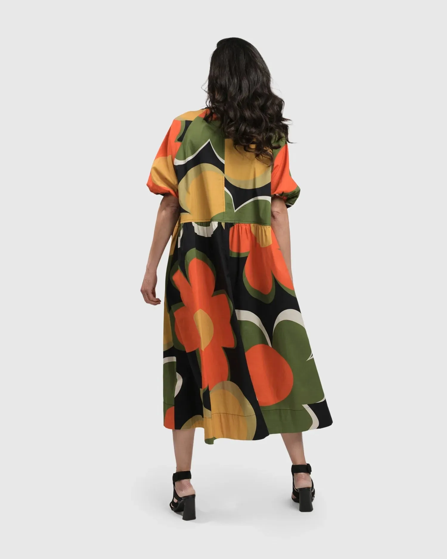 CAROL MUUMUU DRESS, FLORAL