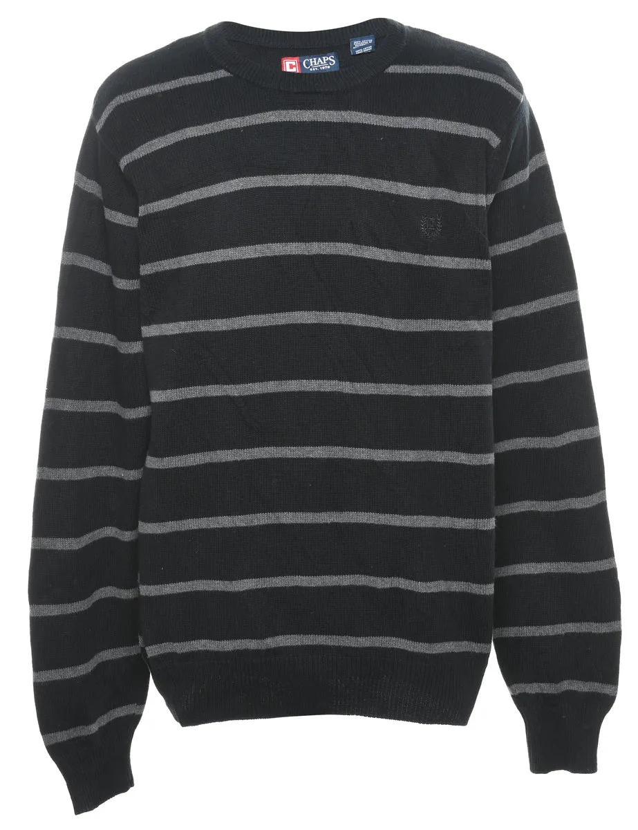 Chaps Striped Jumper - XL