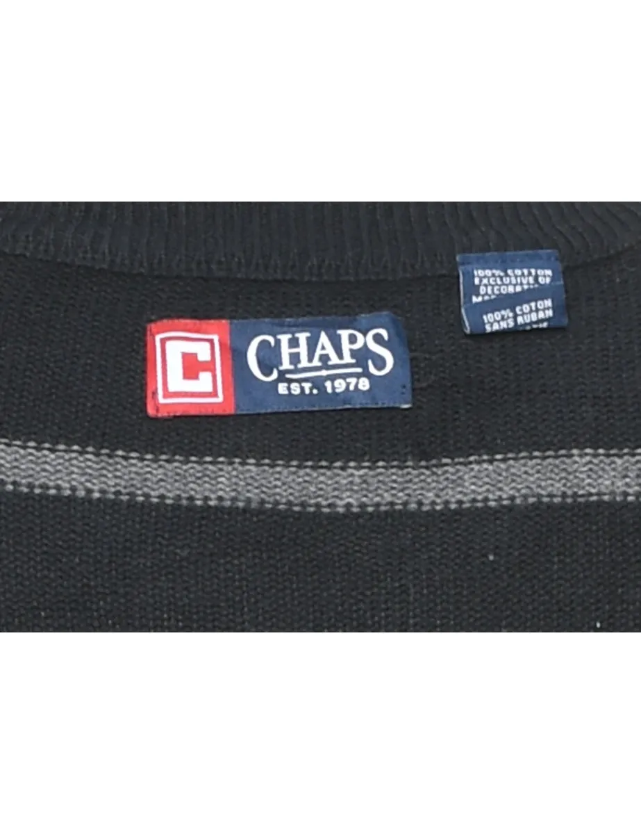 Chaps Striped Jumper - XL