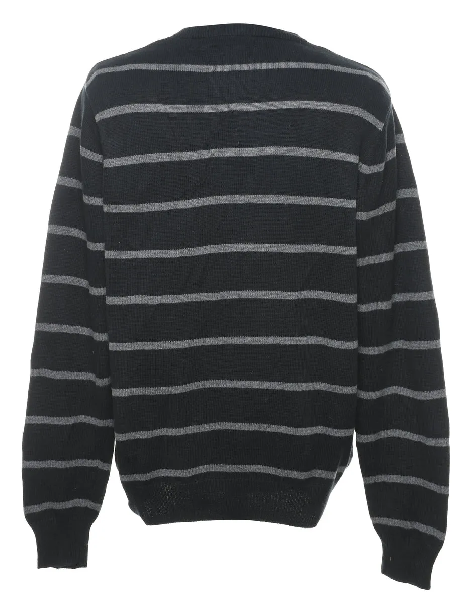 Chaps Striped Jumper - XL