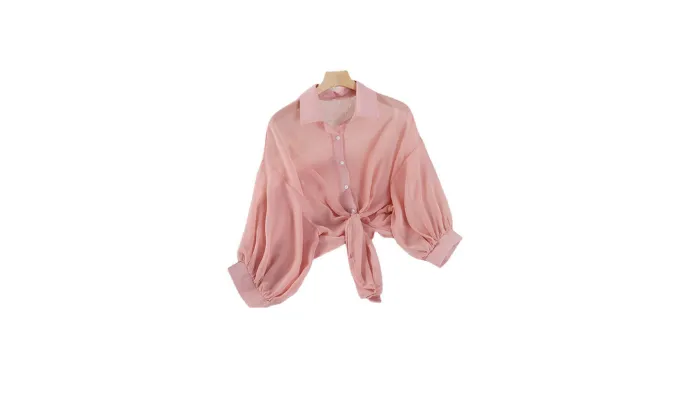 Chiffon Waistcoat Shirt