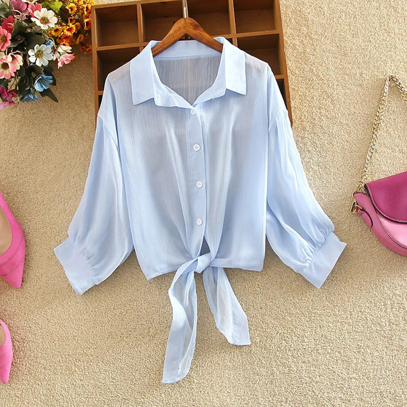 Chiffon Waistcoat Shirt