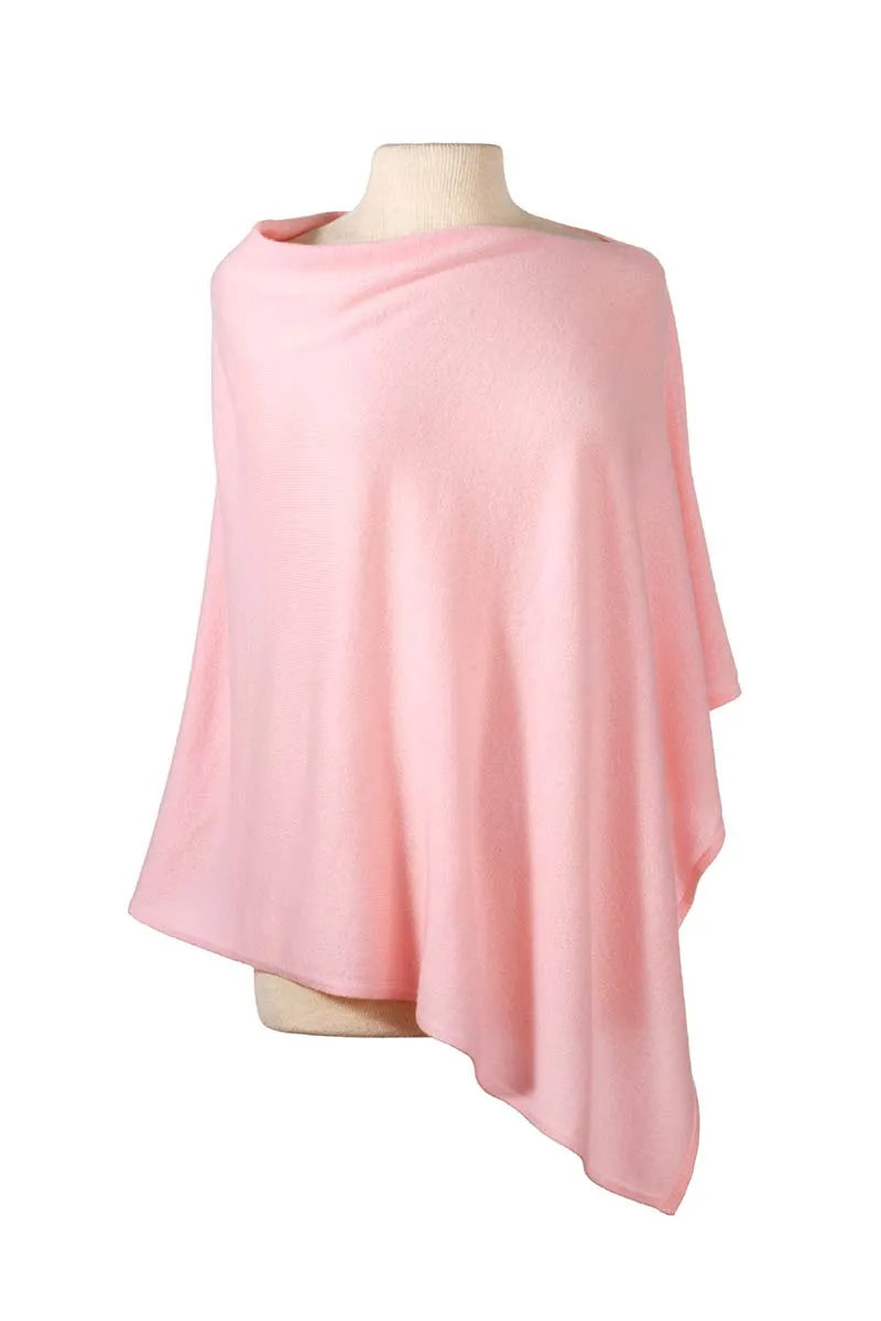 Classic Poncho - Blush