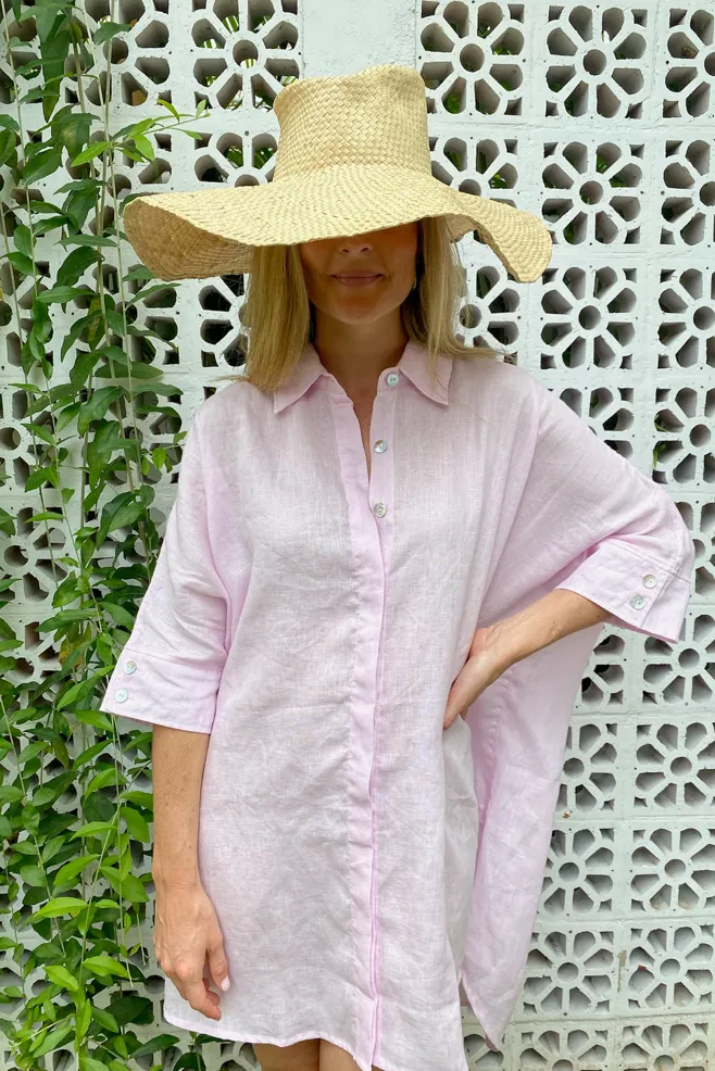 Clem Dress Linen - Wholesale