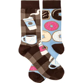 Coffee & Donuts Socks