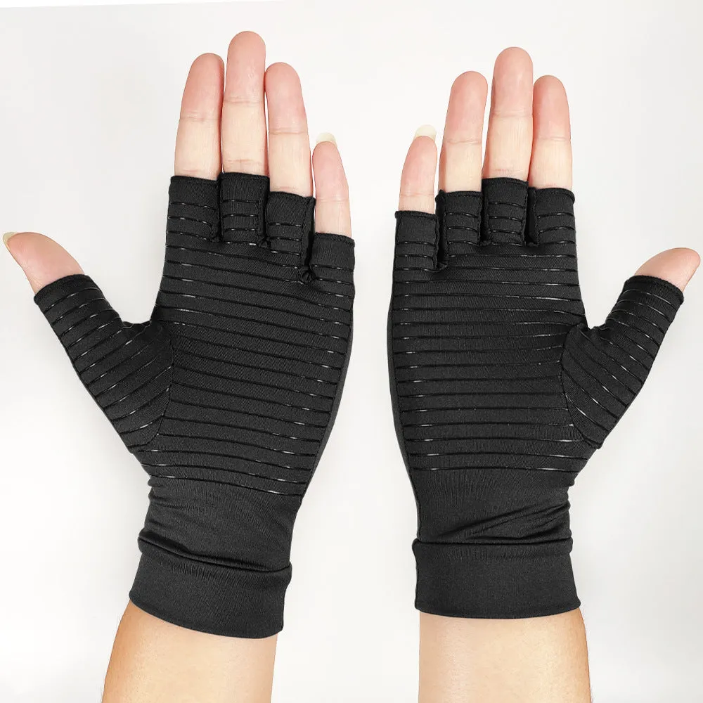 Copper Fiber Health Sports Gloves for Cycling Training