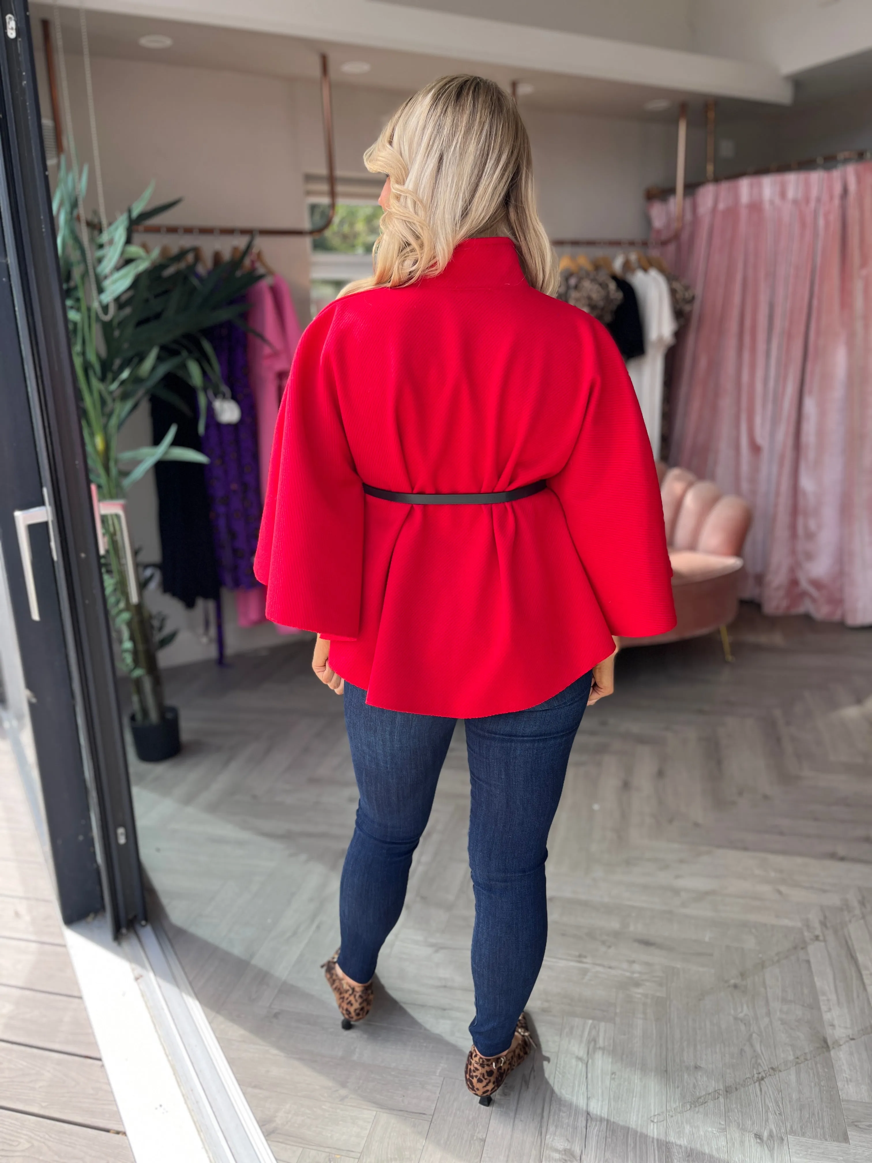 Coraline Cape Red