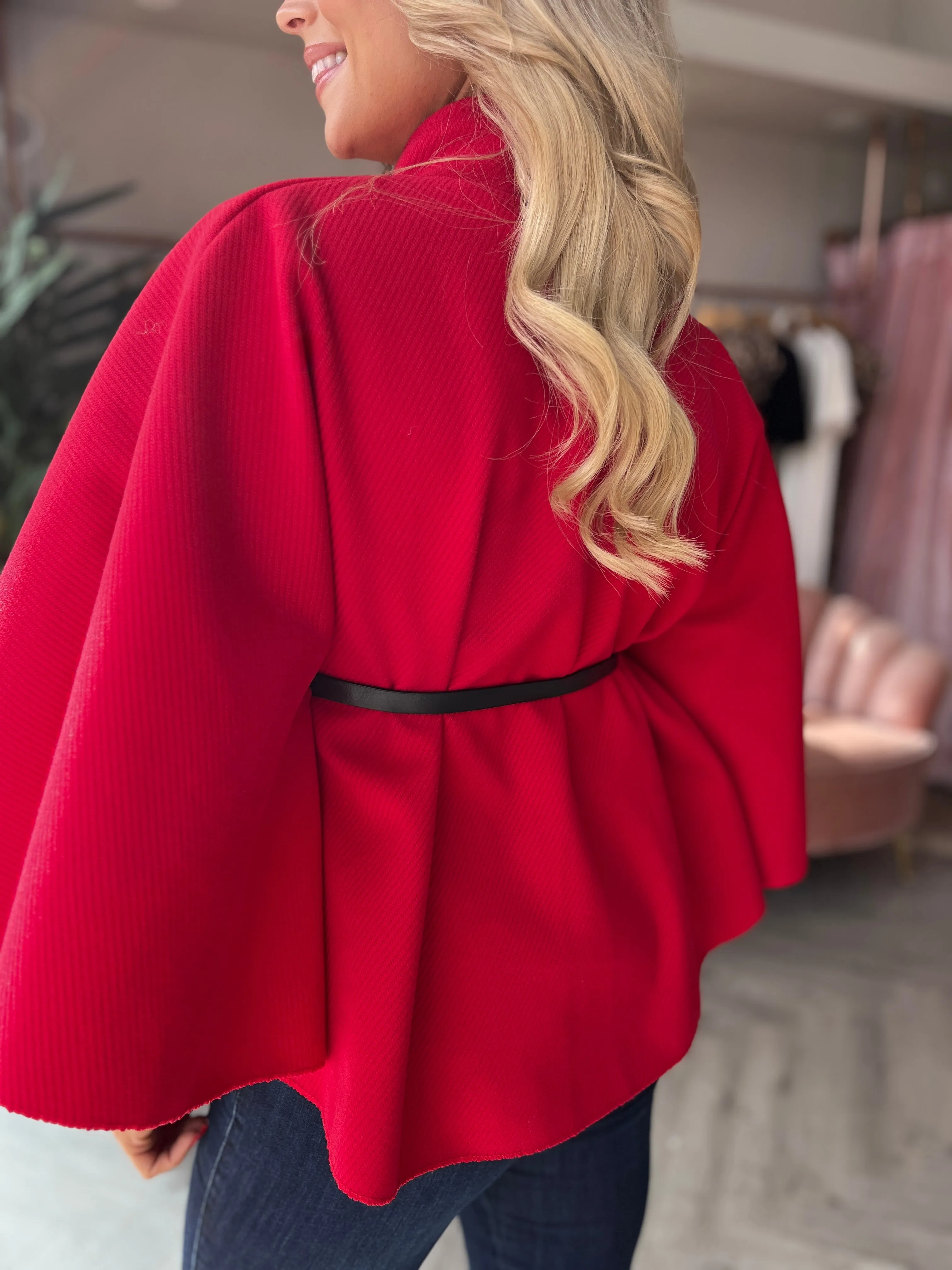 Coraline Cape Red