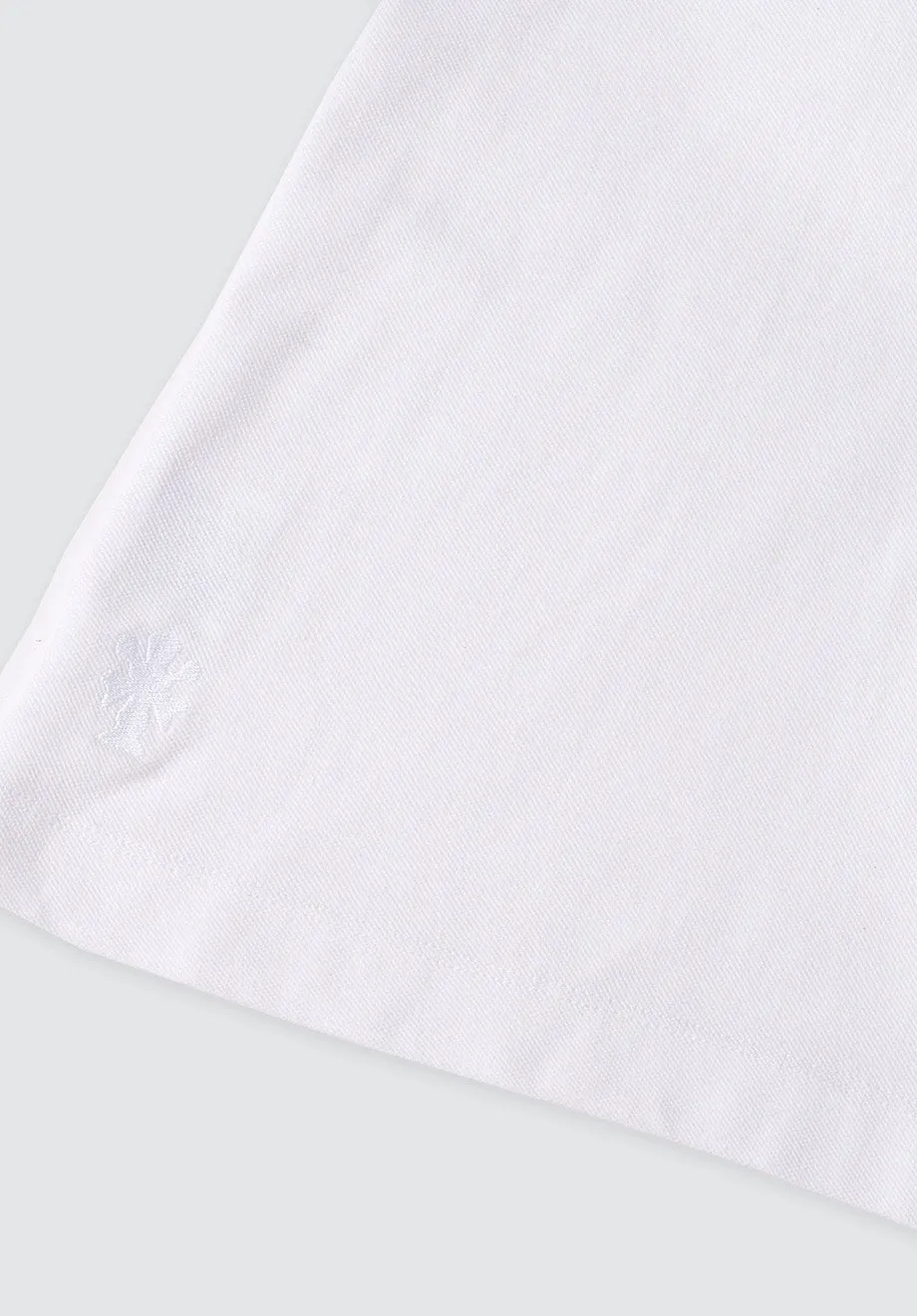 Cotton Pique Tee | Brilliant White