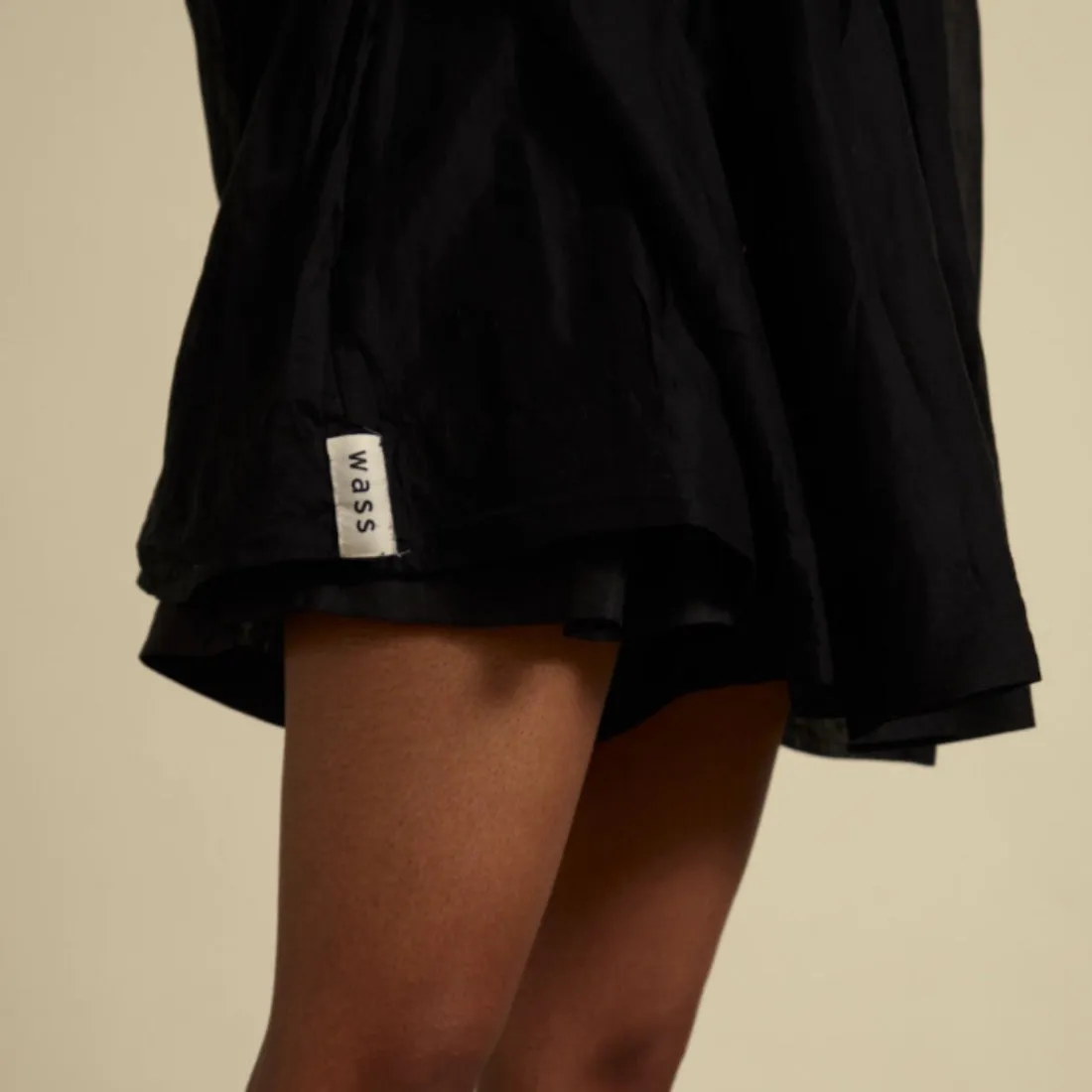 COTTON SOMERLUS DRESS IN NOIR