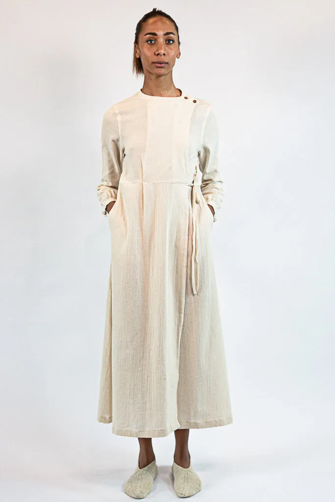 CREAM METIS DRESS