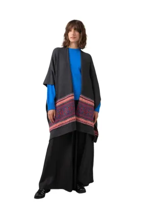 Cross Stitch Cashmere Cape